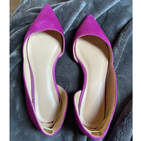 Hot Pink D'Orsay Flats - EUC - 8.5 - Picture 3 of 6
